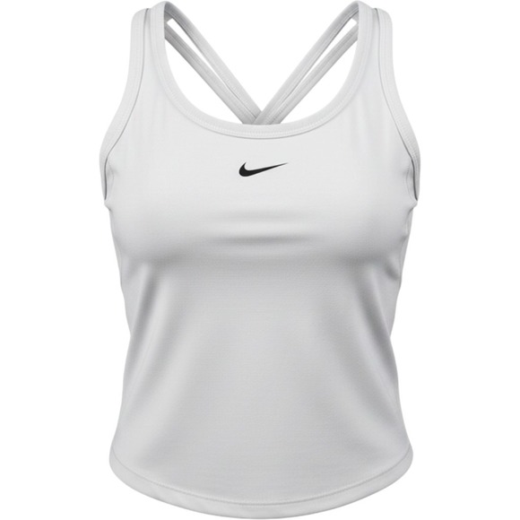 Nike Tops - Nike One Dri-FIT Women White Cross Back Training Tank Top FZ5598-100 Size S